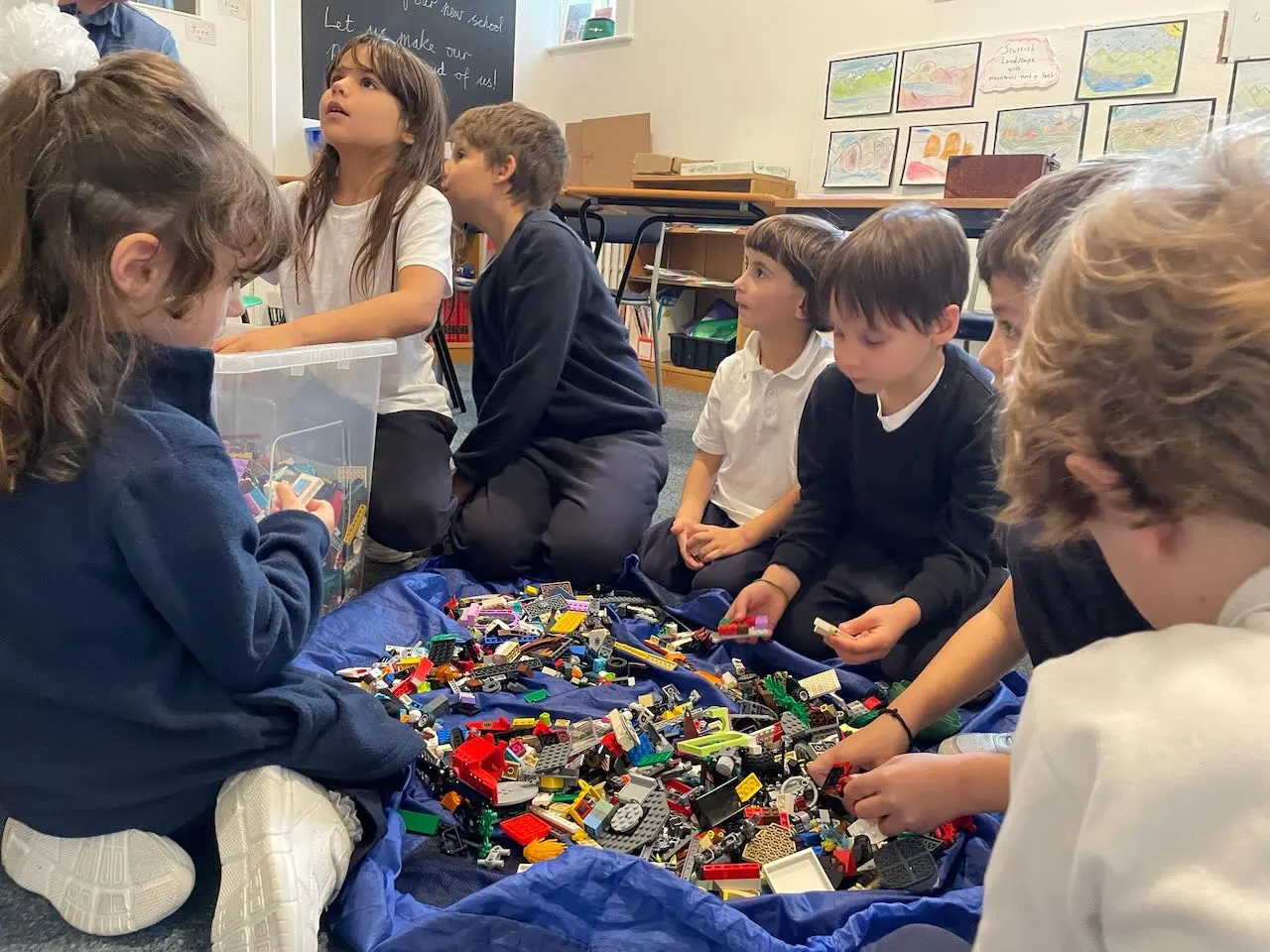 Building our own LEGO building