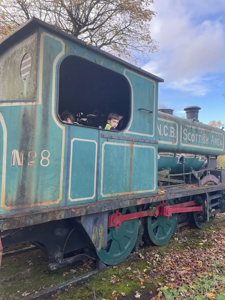 All aboard the choo choo train!