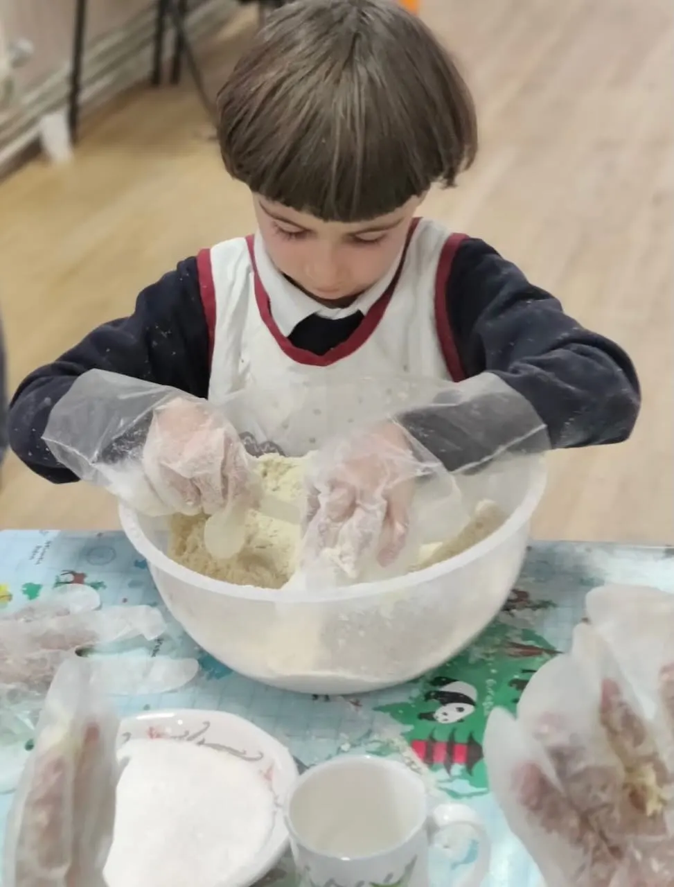 Making crumble
