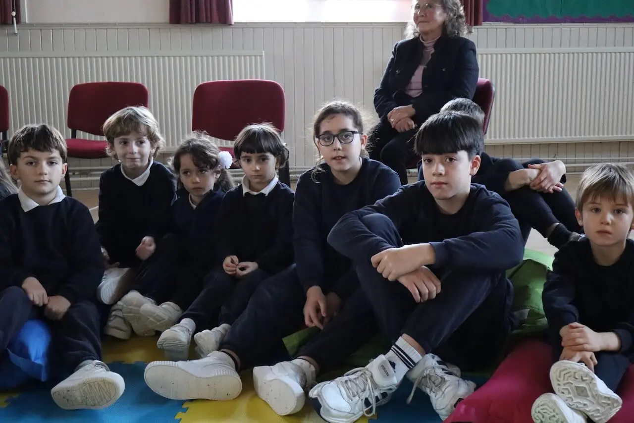 A rapt audience